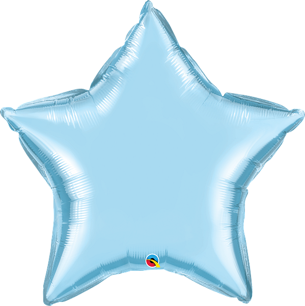Estrella Azul Pastel Nacarado