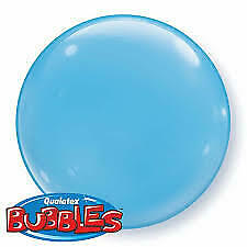 Burbuja Color Sólido Azul Claro 4 Piezas