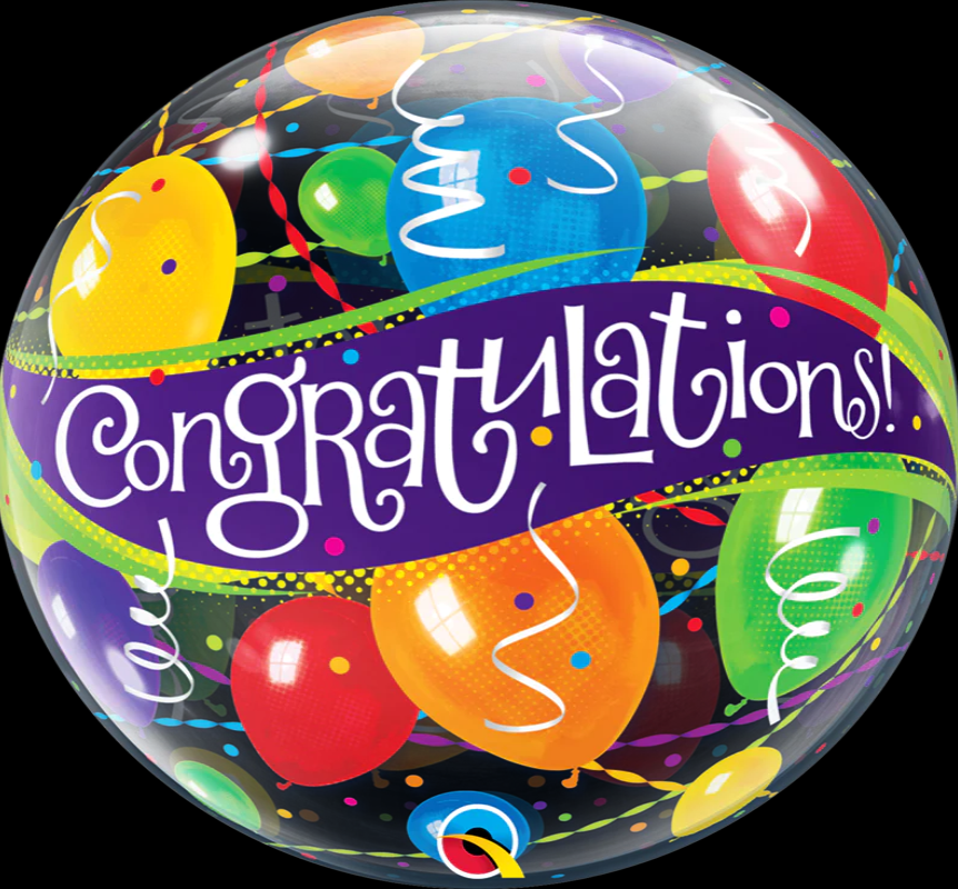 CONGRATULATIONS GLOBOS