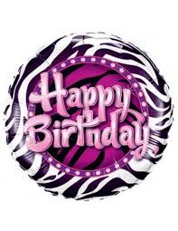 Happy Birthday - Cebra