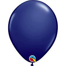 GLOBO REDONDO AZUL MARINO