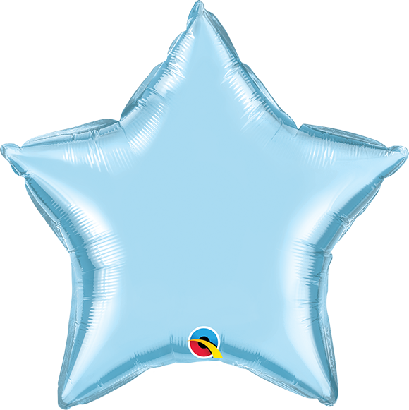 Estrella Azul Pastel Nacarado