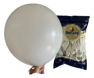 GLOBO DE LATEX BLANCO 
