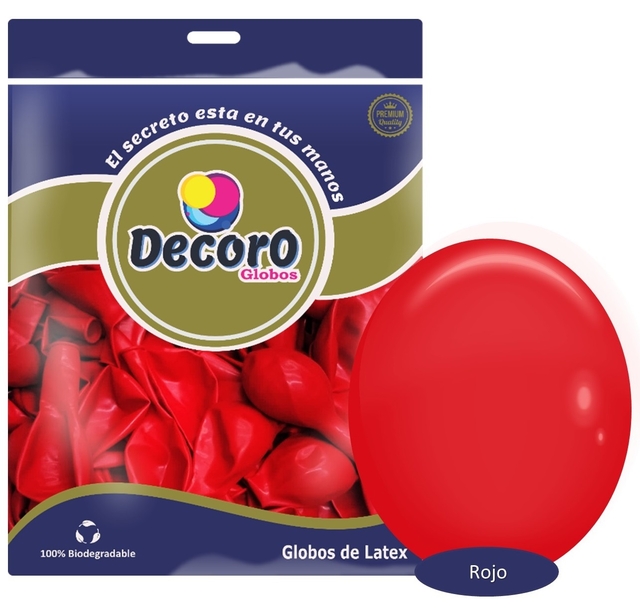 GLOBO DE LATEX ROJO