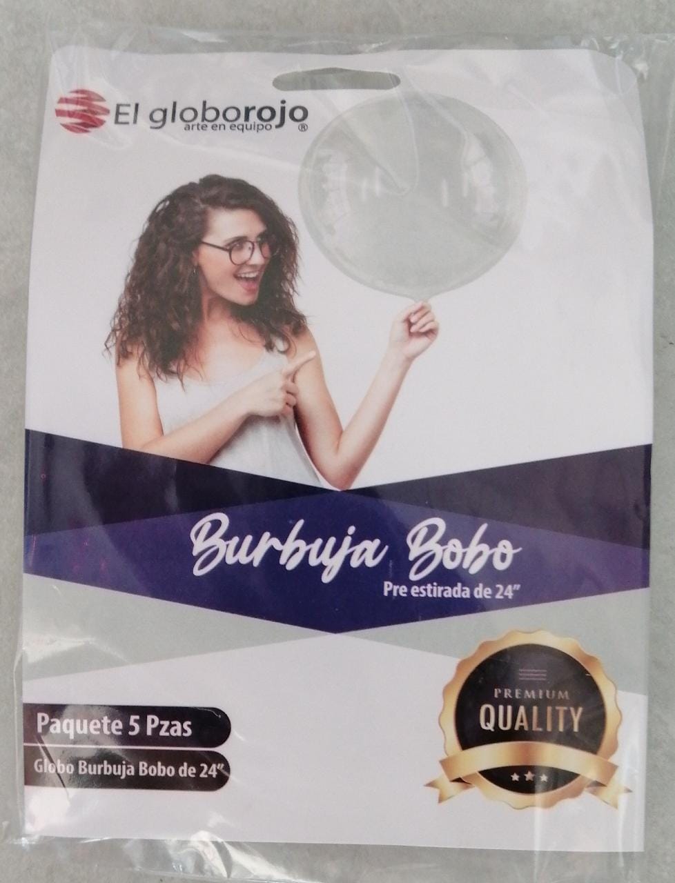 Burbuja Bobo pre estirada (5 pzas)