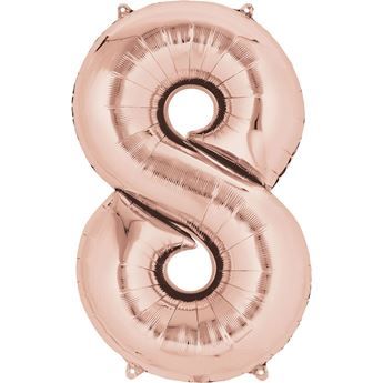 Numero 8 Rosa Oro
