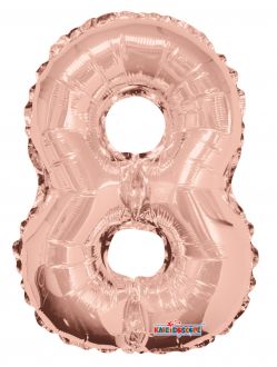 Numero 8 Rosa Oro
