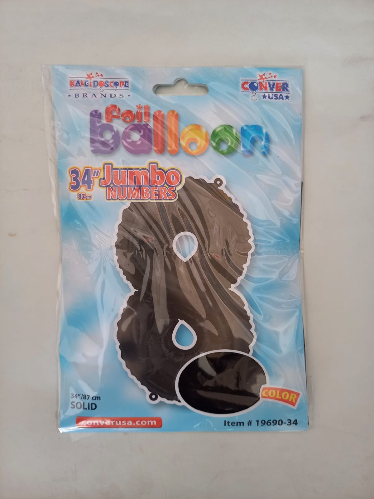 NUMERO 8 NEGRO ONIX