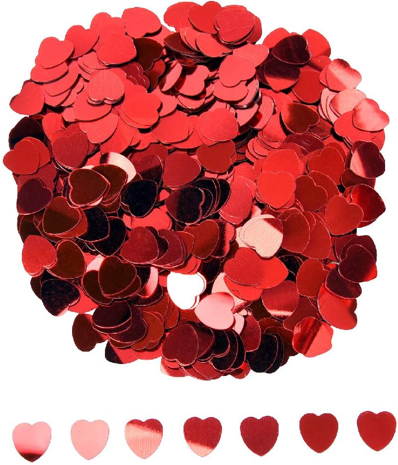 confetti holografico (corazones)