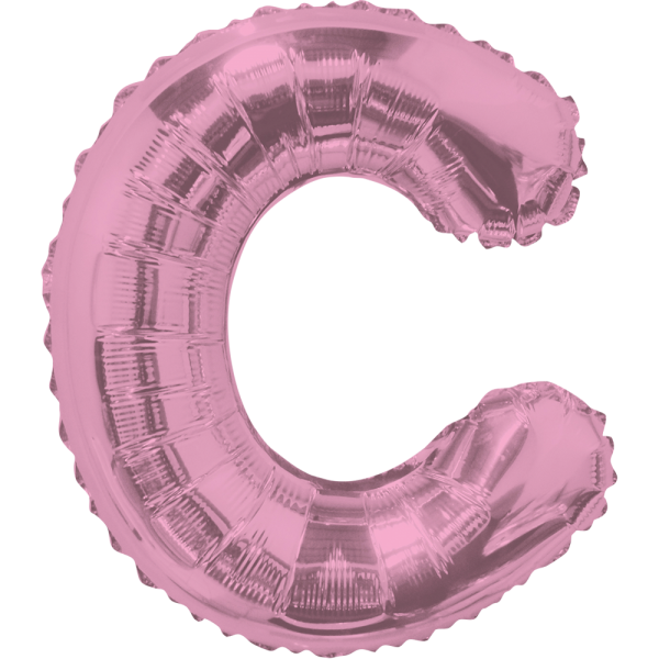 letra c rosa 