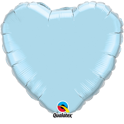 Corazón azul Pastel