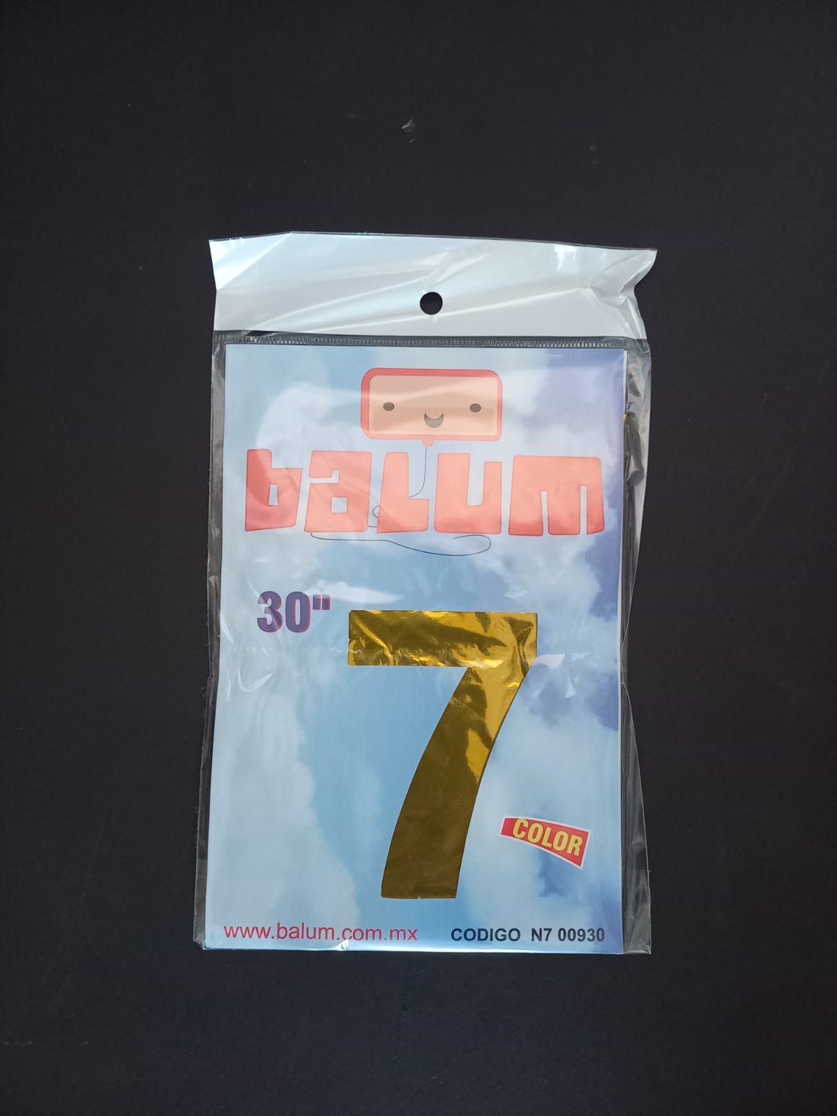NUMERO SIETE ORO