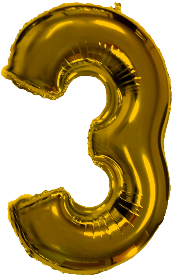NUMERO 3 ORO