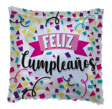 Feliz Cumpleaños  Confetti