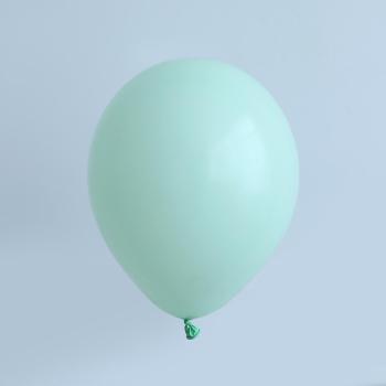 Globo Latex verde macarron (50 pzas)