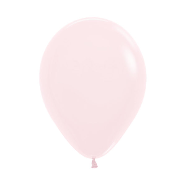 Globo Latex Pastel Mate Rosado c/50 pzas