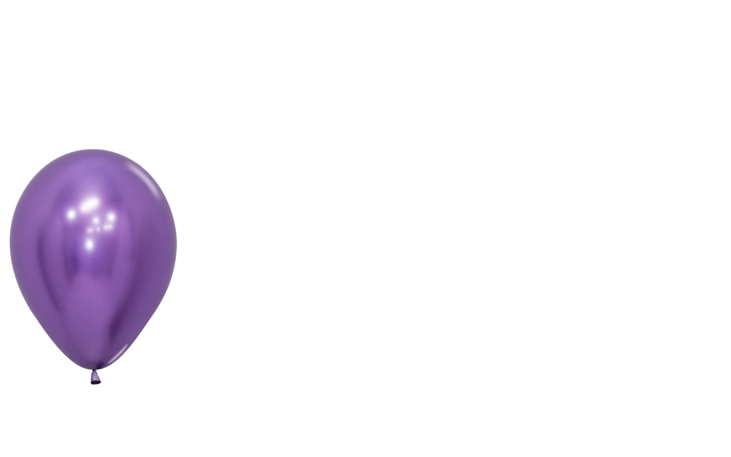 GLOBO LATEX REFLEX VIOLETA (50 PZAS)