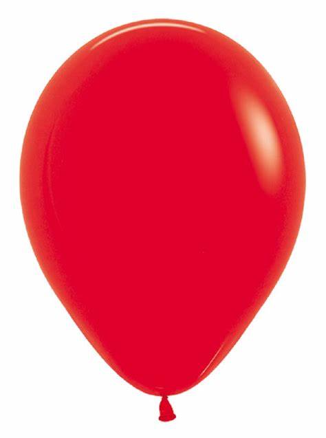 GLOBO FASHION ROJO 015 (50 PZAS)