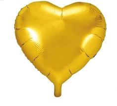 CORAZÓN ORO 5 PULGADAS 