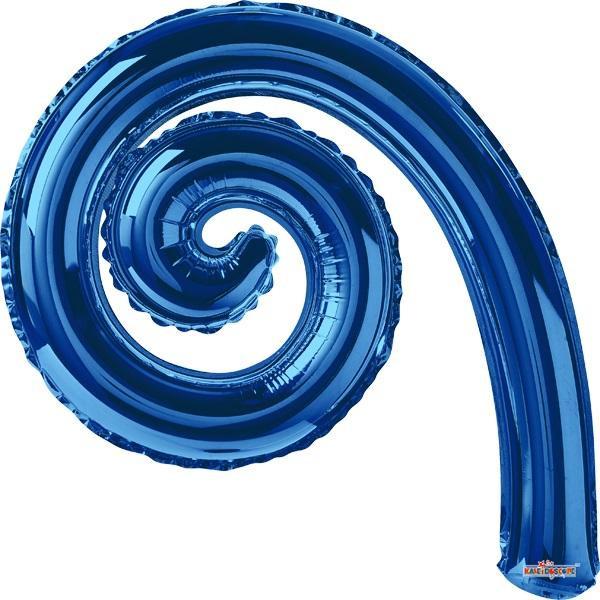Kurly Espiral Azul Royal
