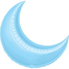 Luna Azul Pastel 9 In